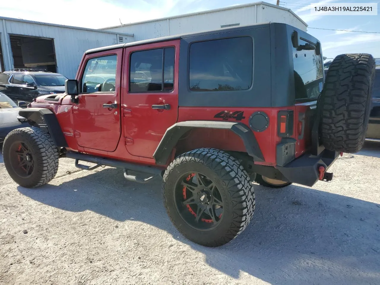 2010 Jeep Wrangler Unlimited Sport VIN: 1J4BA3H19AL225421 Lot: 77392794