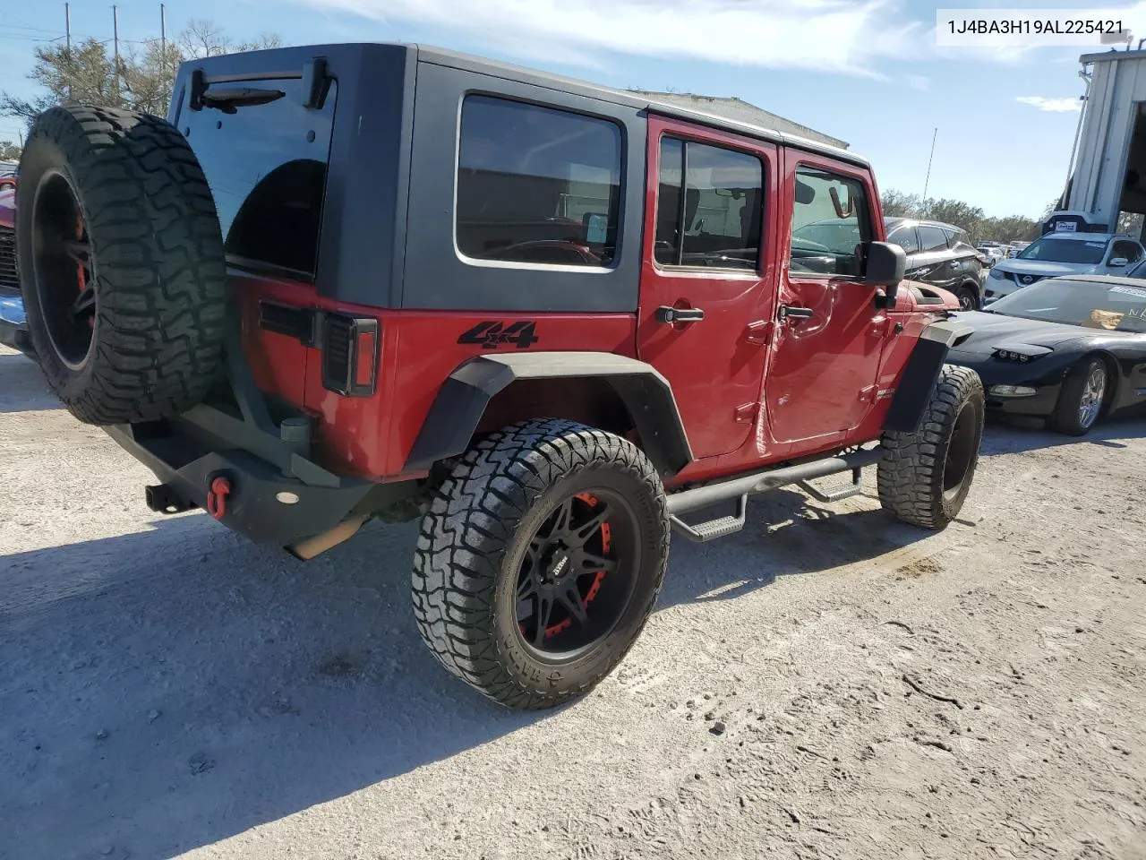 2010 Jeep Wrangler Unlimited Sport VIN: 1J4BA3H19AL225421 Lot: 77392794