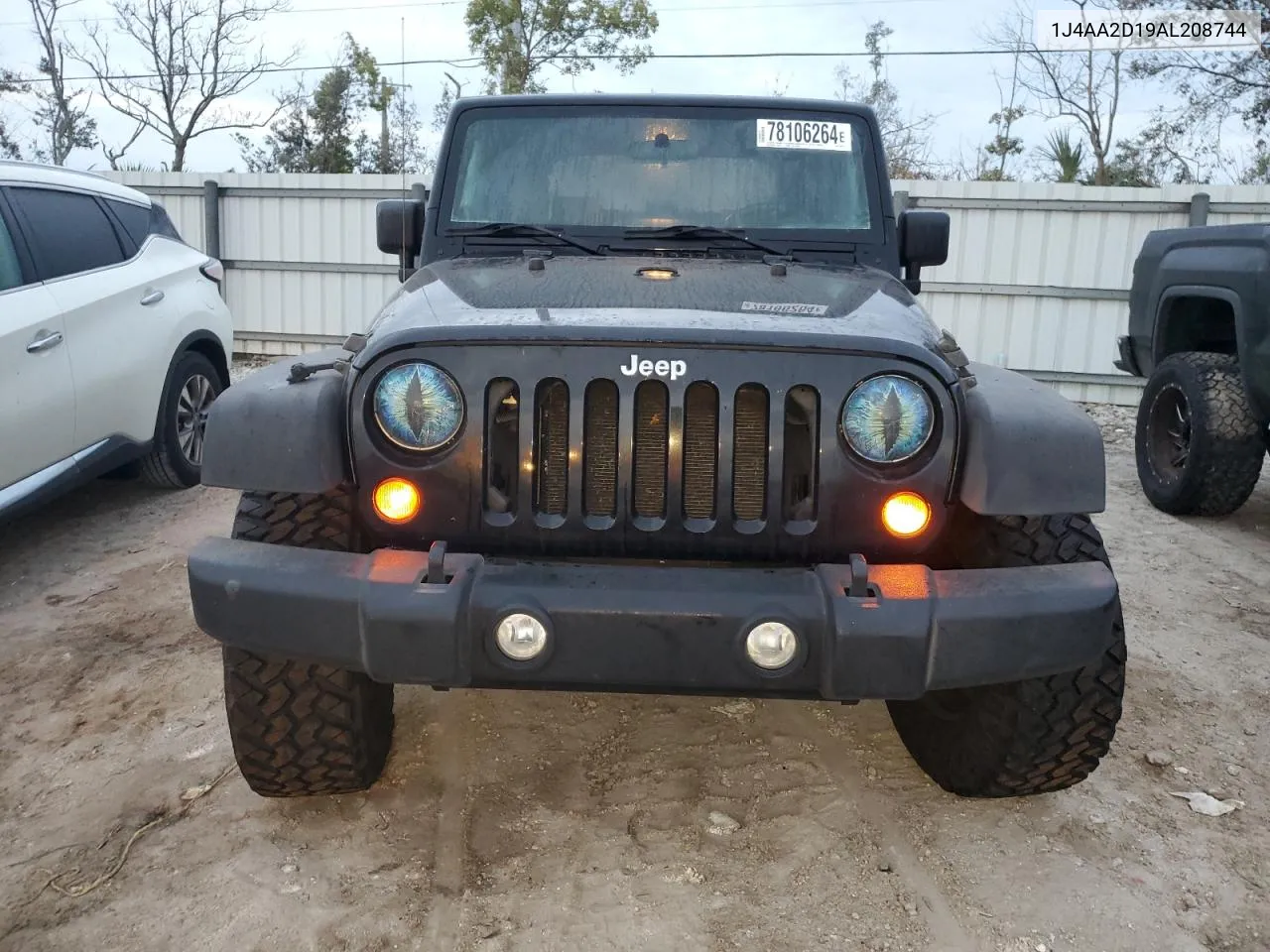 2010 Jeep Wrangler Sport VIN: 1J4AA2D19AL208744 Lot: 78106264