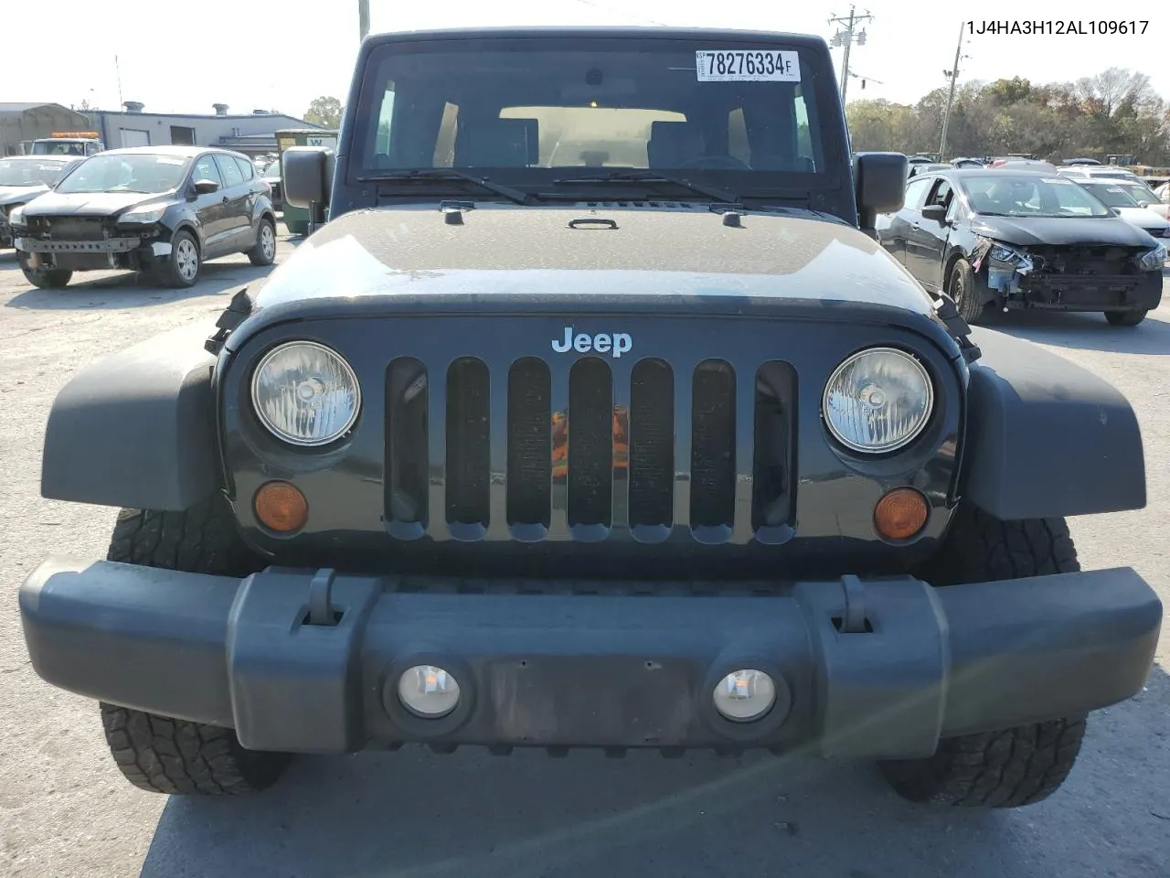 2010 Jeep Wrangler Unlimited Sport VIN: 1J4HA3H12AL109617 Lot: 78276334