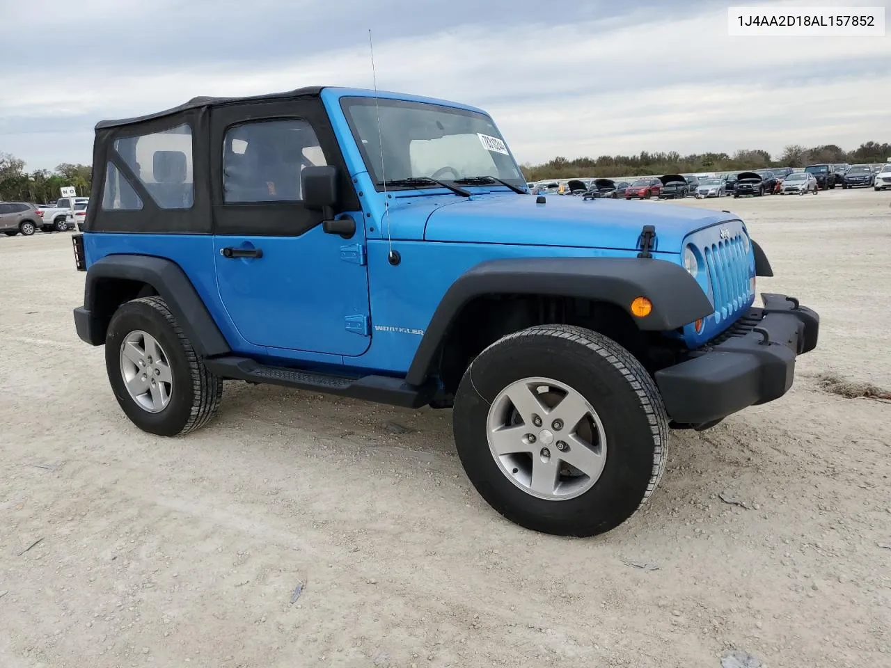 2010 Jeep Wrangler Sport VIN: 1J4AA2D18AL157852 Lot: 78310244