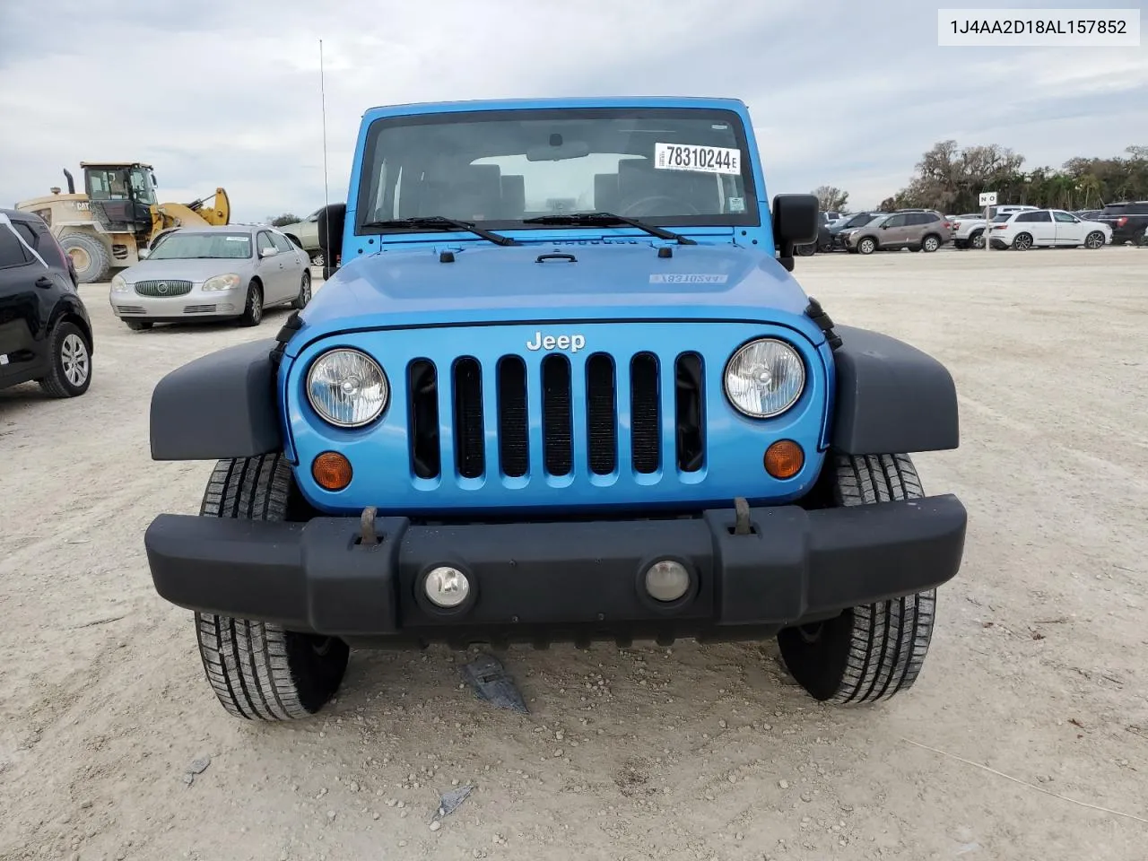 2010 Jeep Wrangler Sport VIN: 1J4AA2D18AL157852 Lot: 78310244