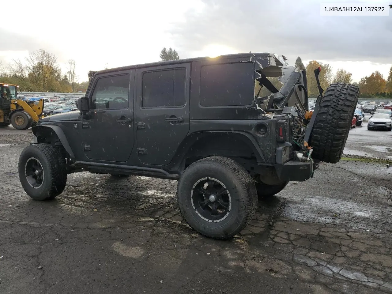 2010 Jeep Wrangler Unlimited Sahara VIN: 1J4BA5H12AL137922 Lot: 79391614