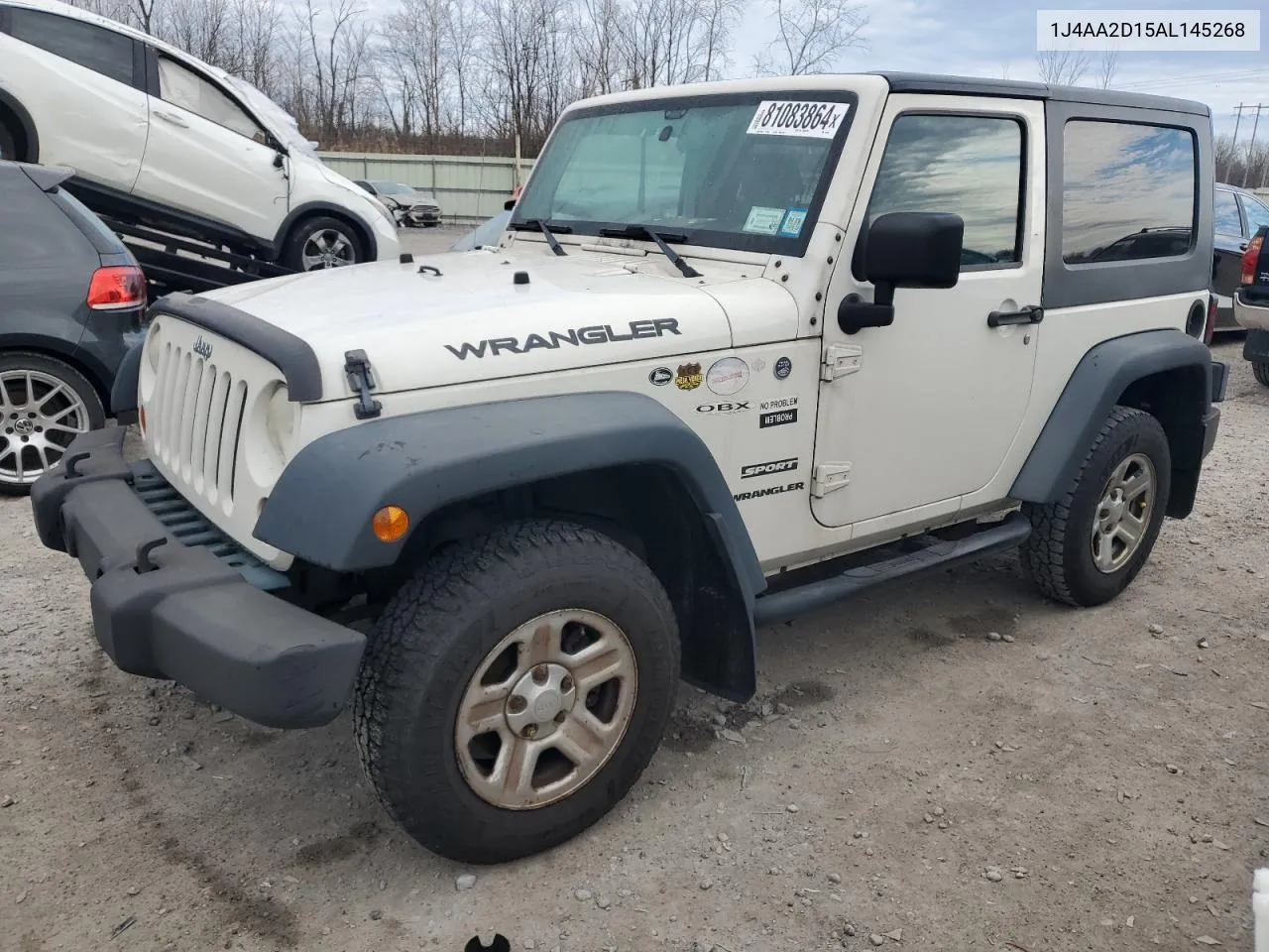 2010 Jeep Wrangler Sport VIN: 1J4AA2D15AL145268 Lot: 81083864