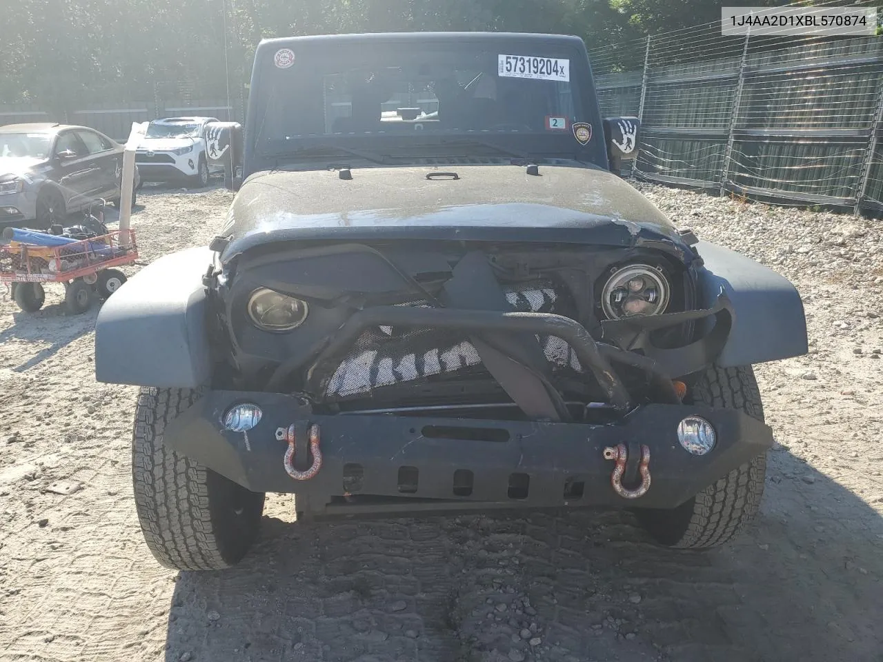 1J4AA2D1XBL570874 2011 Jeep Wrangler Sport