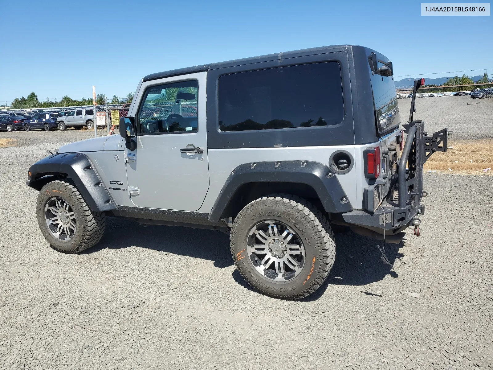 1J4AA2D15BL548166 2011 Jeep Wrangler Sport