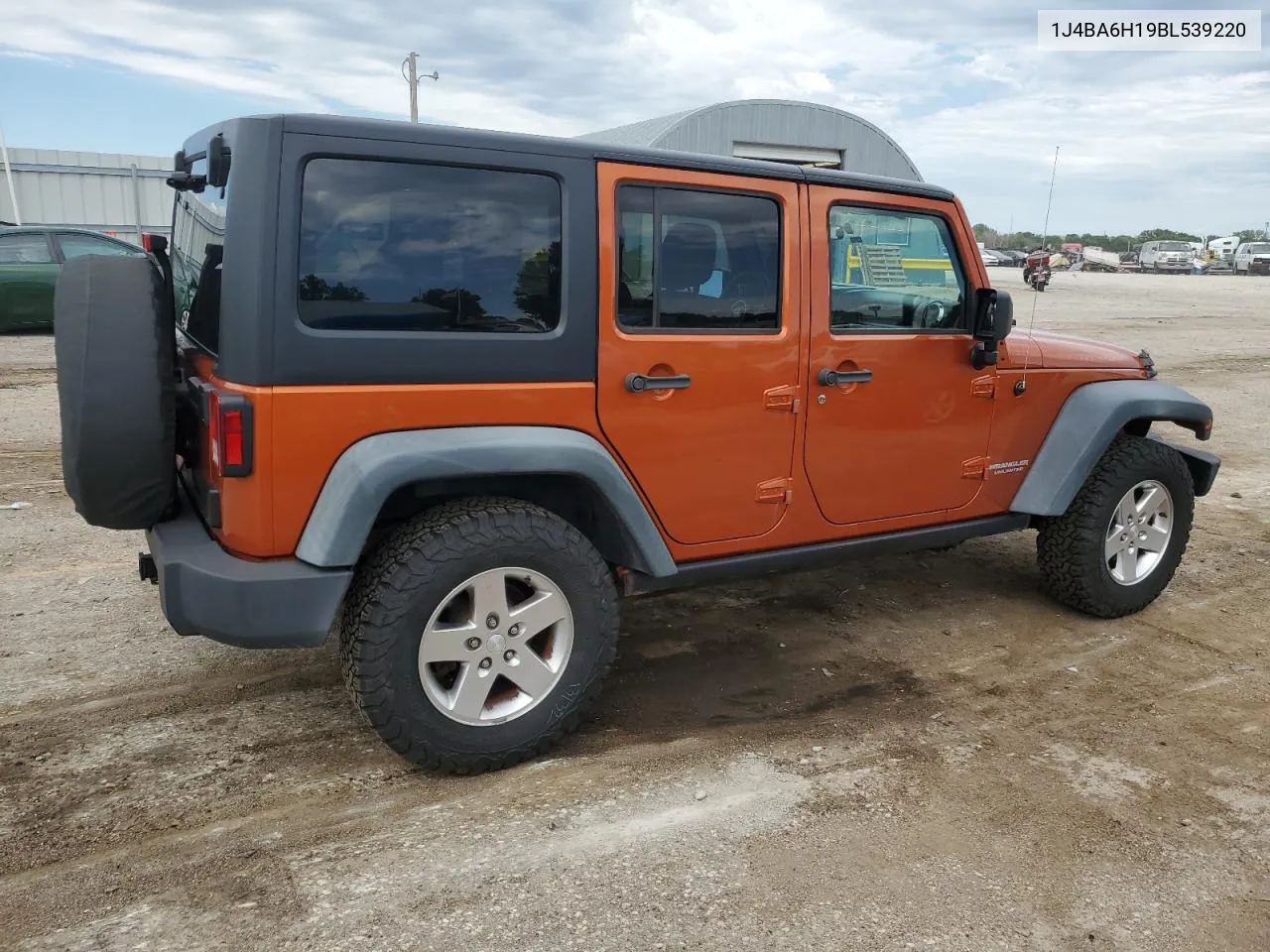 2011 Jeep Wrangler Unlimited Rubicon VIN: 1J4BA6H19BL539220 Lot: 61054044