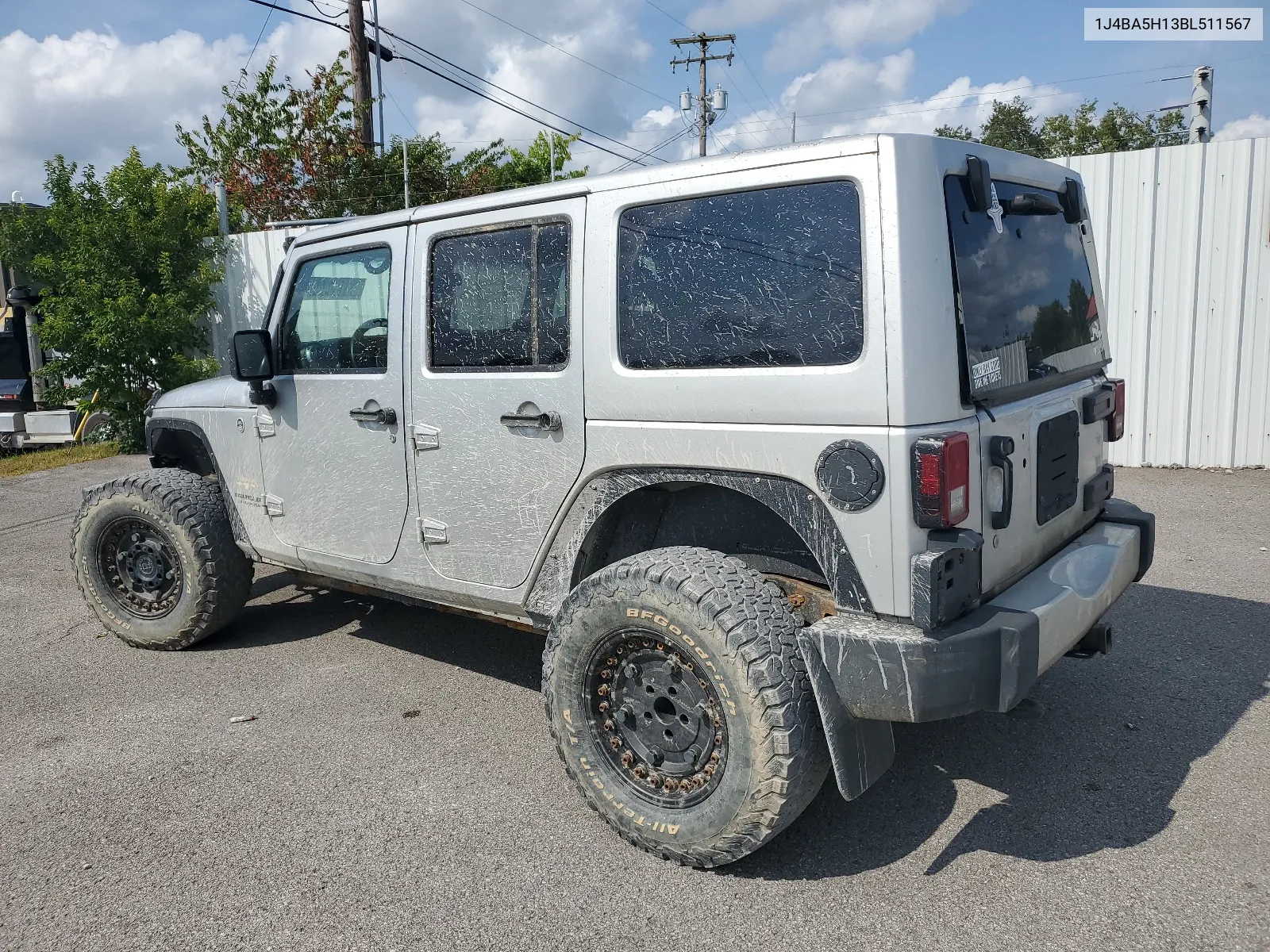 2011 Jeep Wrangler Unlimited Sahara VIN: 1J4BA5H13BL511567 Lot: 63196444