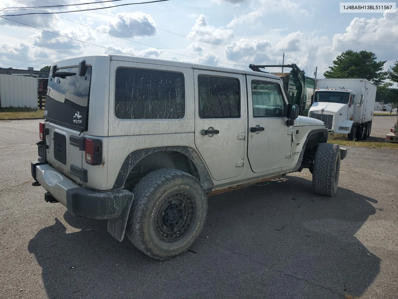 2011 Jeep Wrangler Unlimited Sahara VIN: 1J4BA5H13BL511567 Lot: 63196444