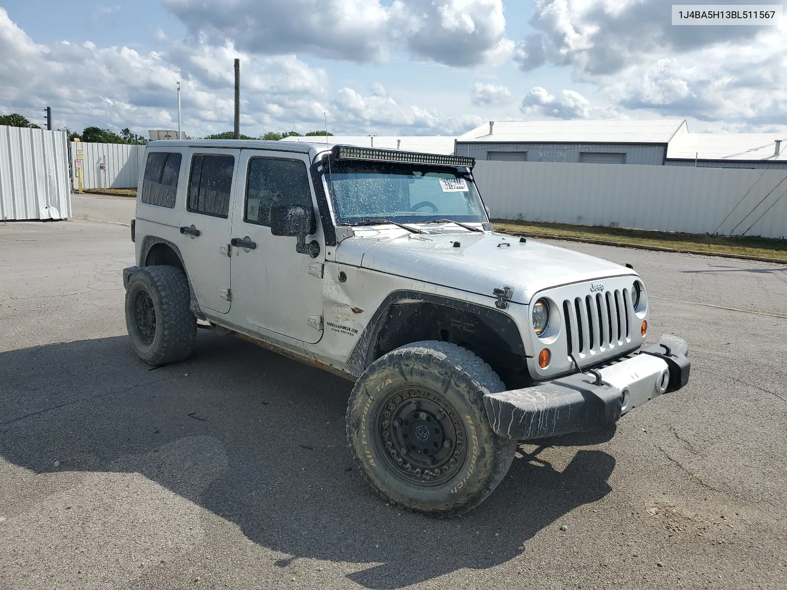 2011 Jeep Wrangler Unlimited Sahara VIN: 1J4BA5H13BL511567 Lot: 63196444