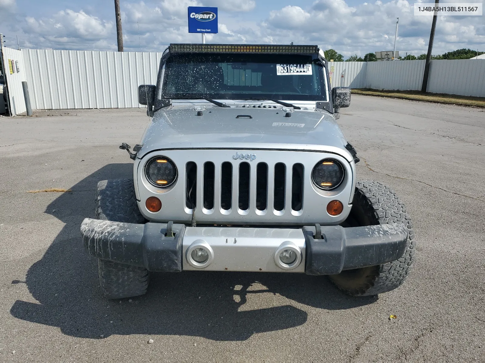 2011 Jeep Wrangler Unlimited Sahara VIN: 1J4BA5H13BL511567 Lot: 63196444