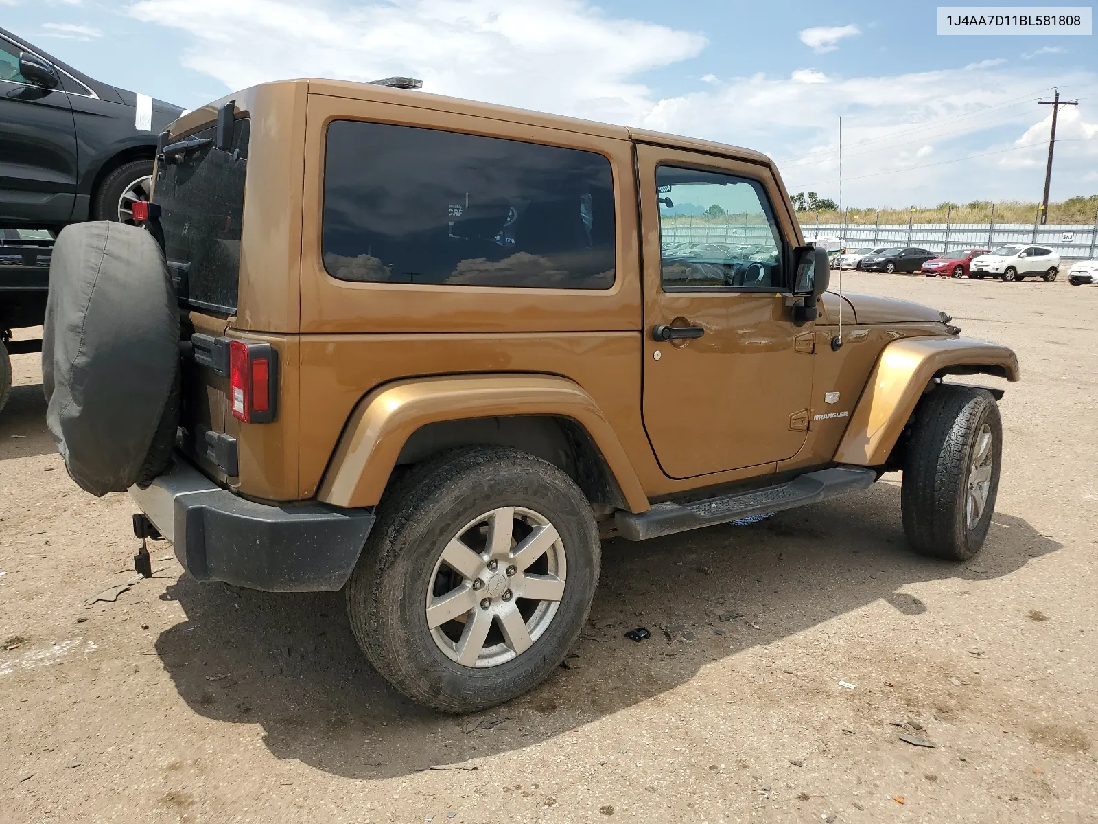 2011 Jeep Wrangler Jeep 70Th Anniversary VIN: 1J4AA7D11BL581808 Lot: 63725614