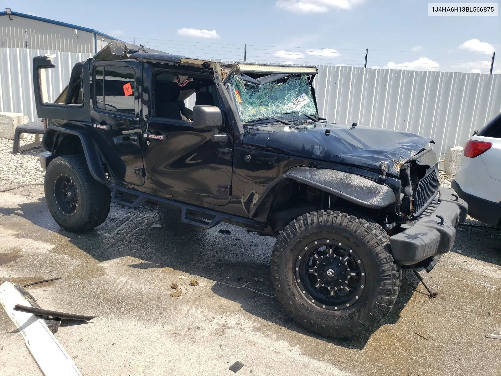 2011 Jeep Wrangler Unlimited Rubicon VIN: 1J4HA6H13BL566875 Lot: 65685674