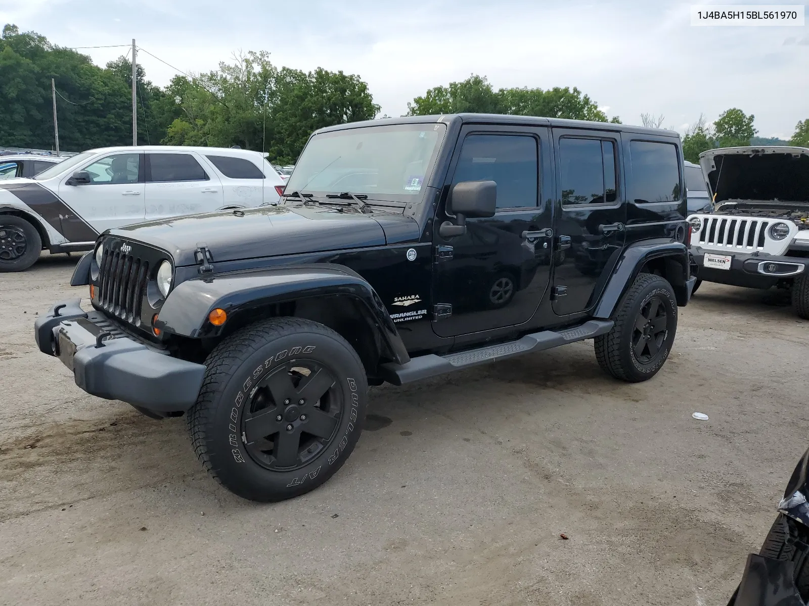 2011 Jeep Wrangler Unlimited Sahara VIN: 1J4BA5H15BL561970 Lot: 65849914