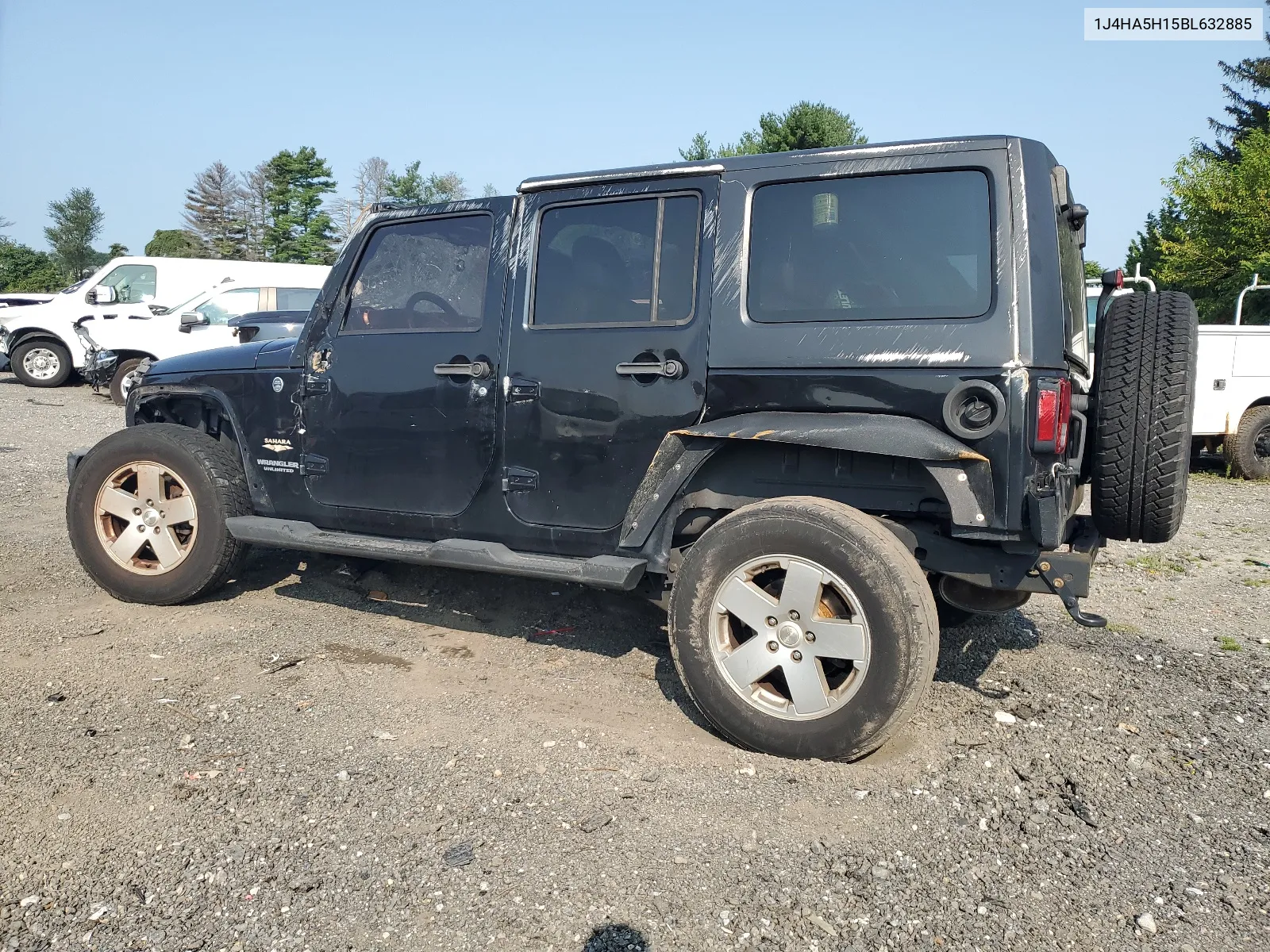 2011 Jeep Wrangler Unlimited Sahara VIN: 1J4HA5H15BL632885 Lot: 66936184