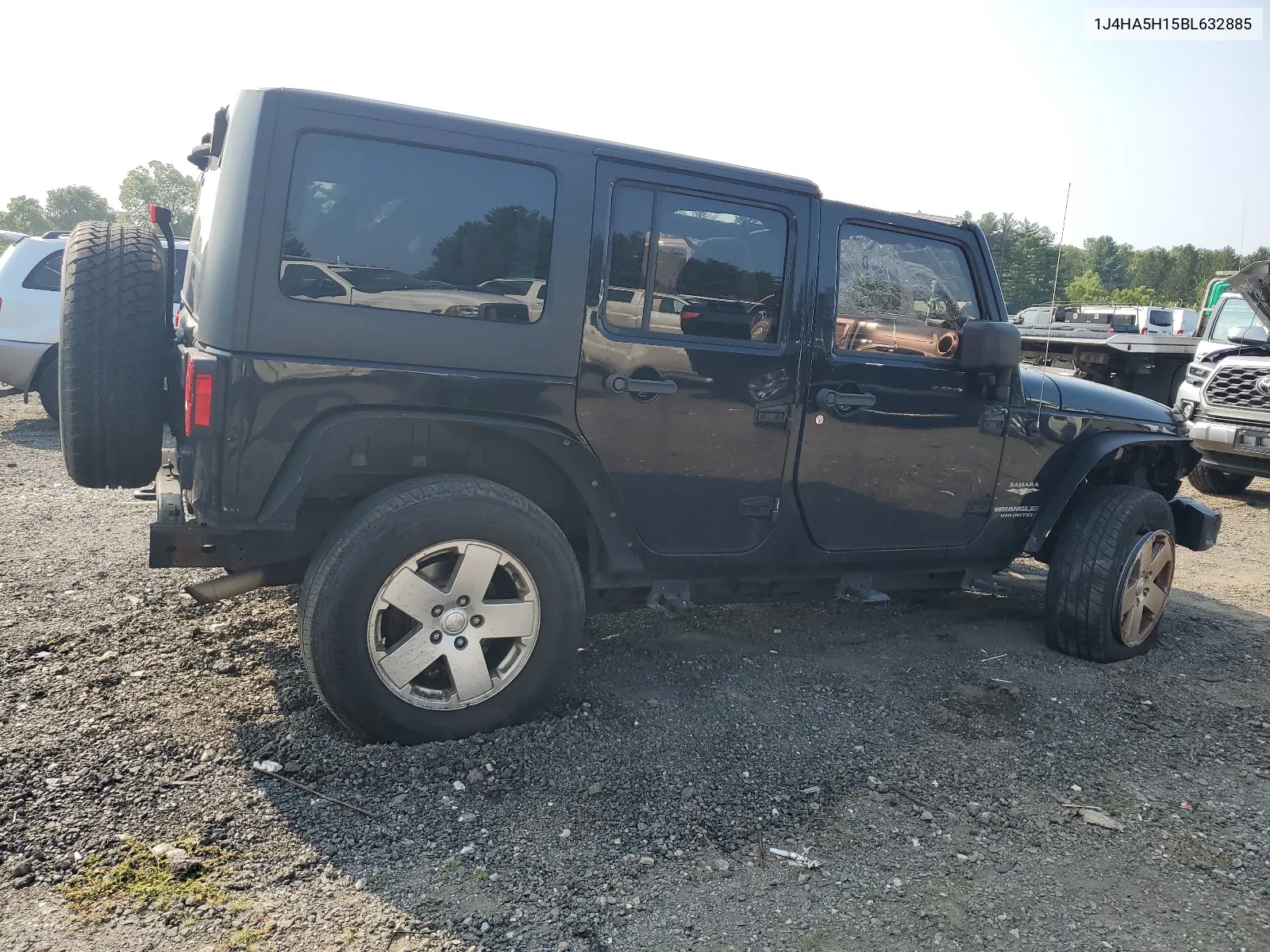 2011 Jeep Wrangler Unlimited Sahara VIN: 1J4HA5H15BL632885 Lot: 66936184