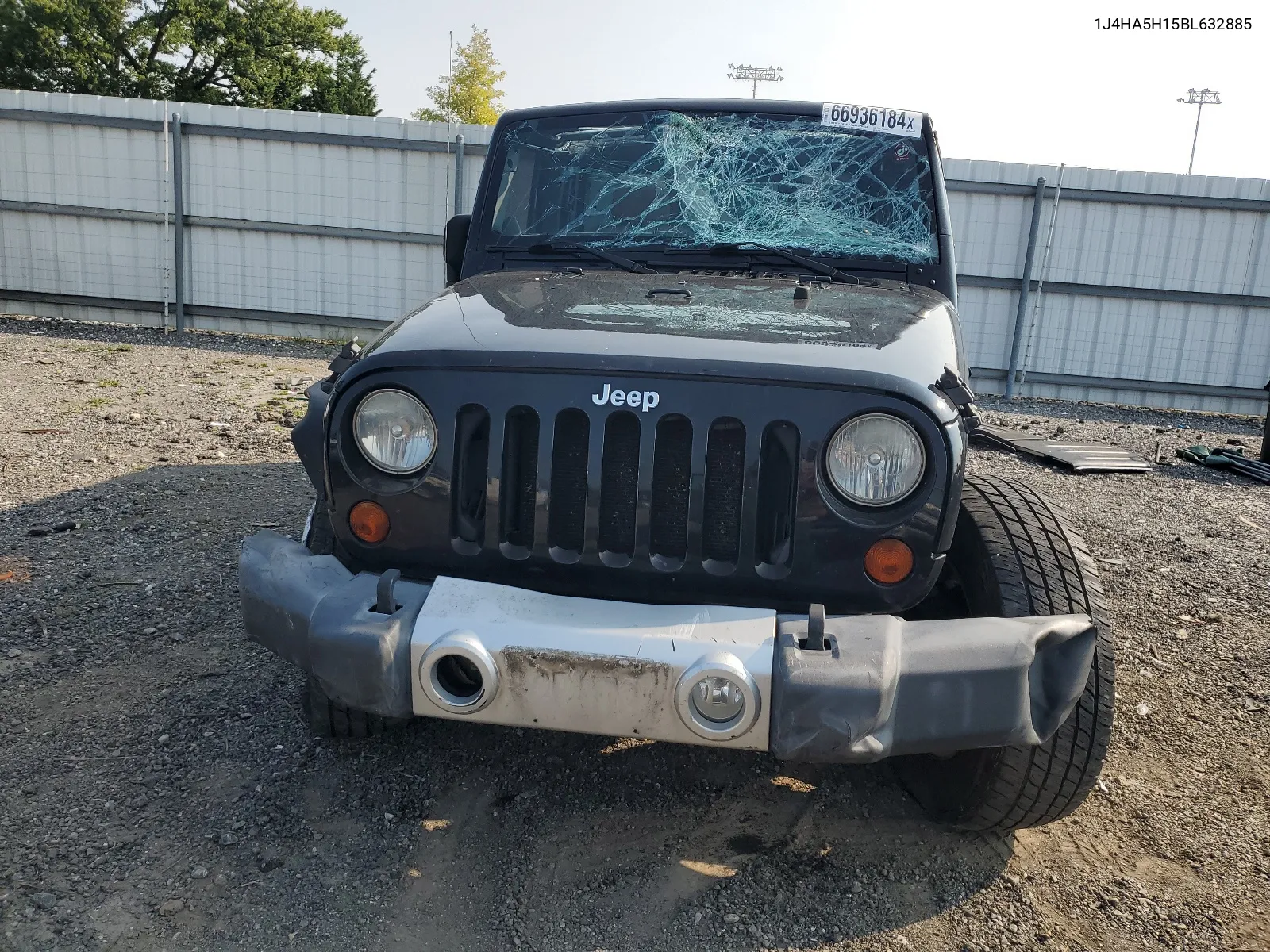 2011 Jeep Wrangler Unlimited Sahara VIN: 1J4HA5H15BL632885 Lot: 66936184