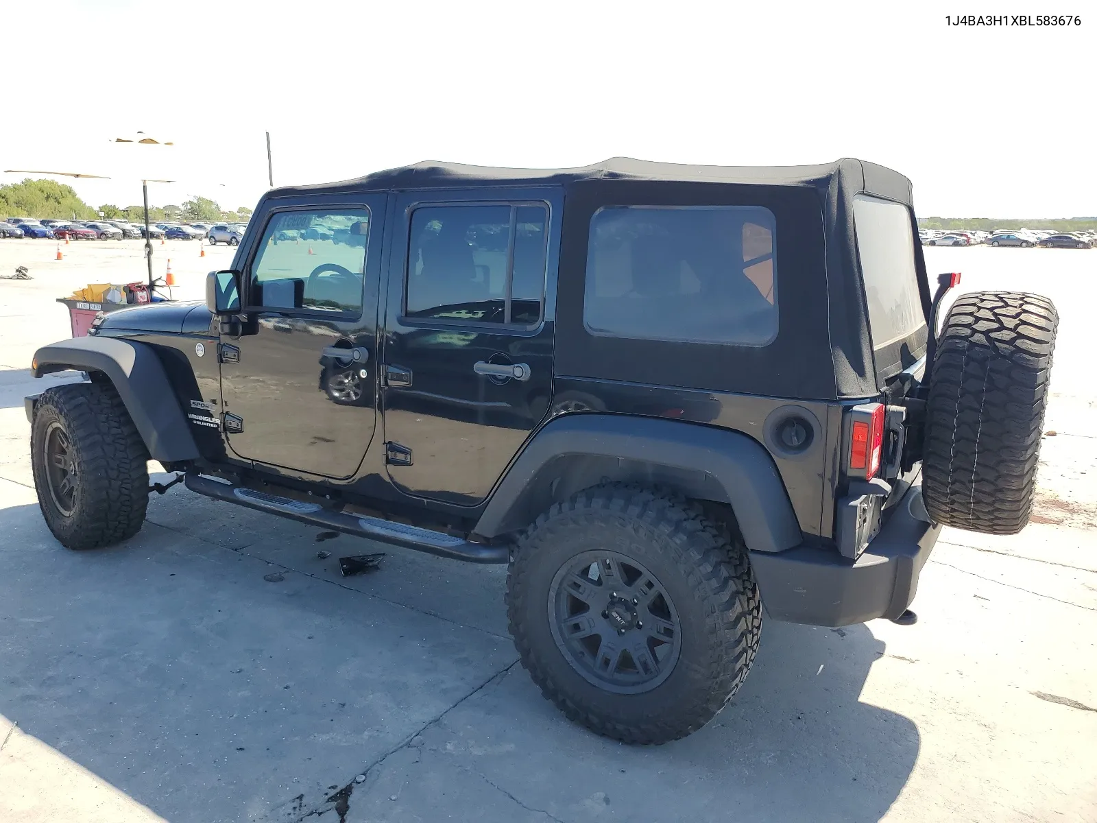 1J4BA3H1XBL583676 2011 Jeep Wrangler Unlimited Sport