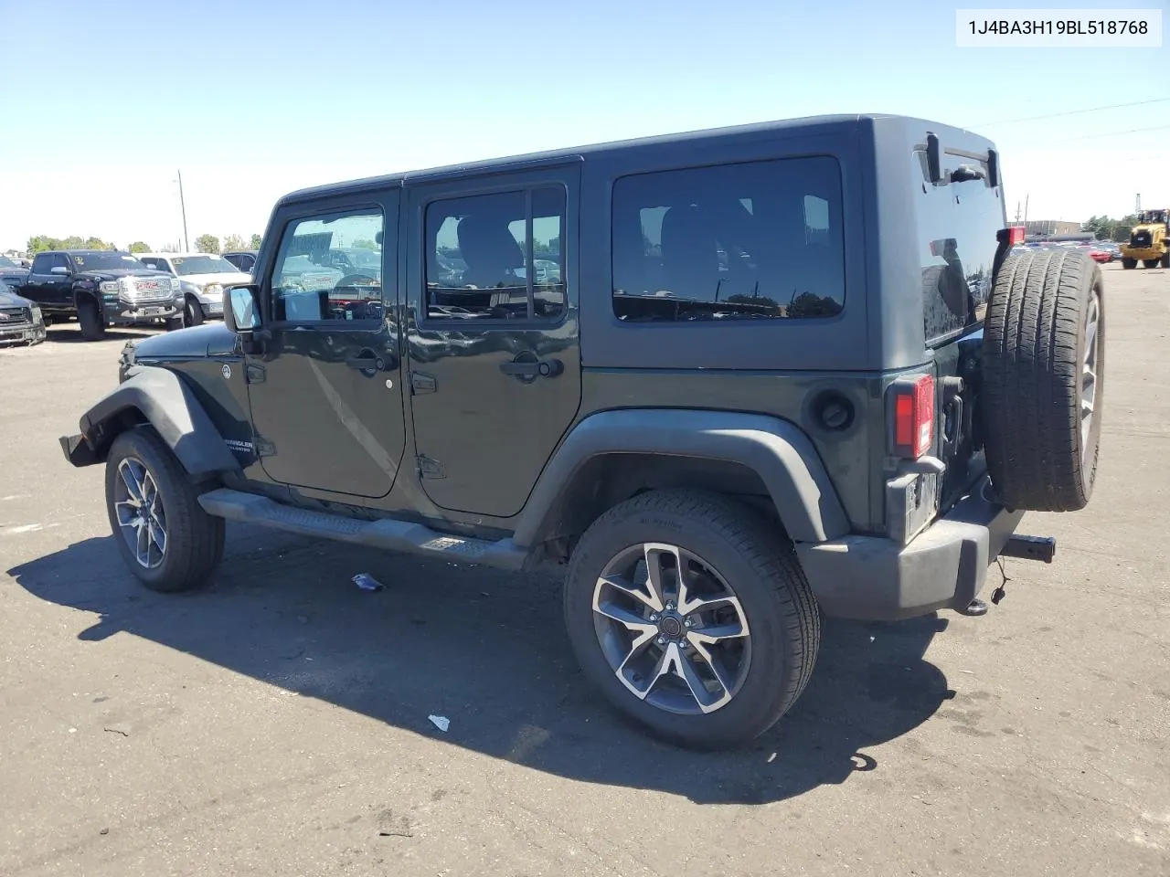 2011 Jeep Wrangler Unlimited Sport VIN: 1J4BA3H19BL518768 Lot: 67950794