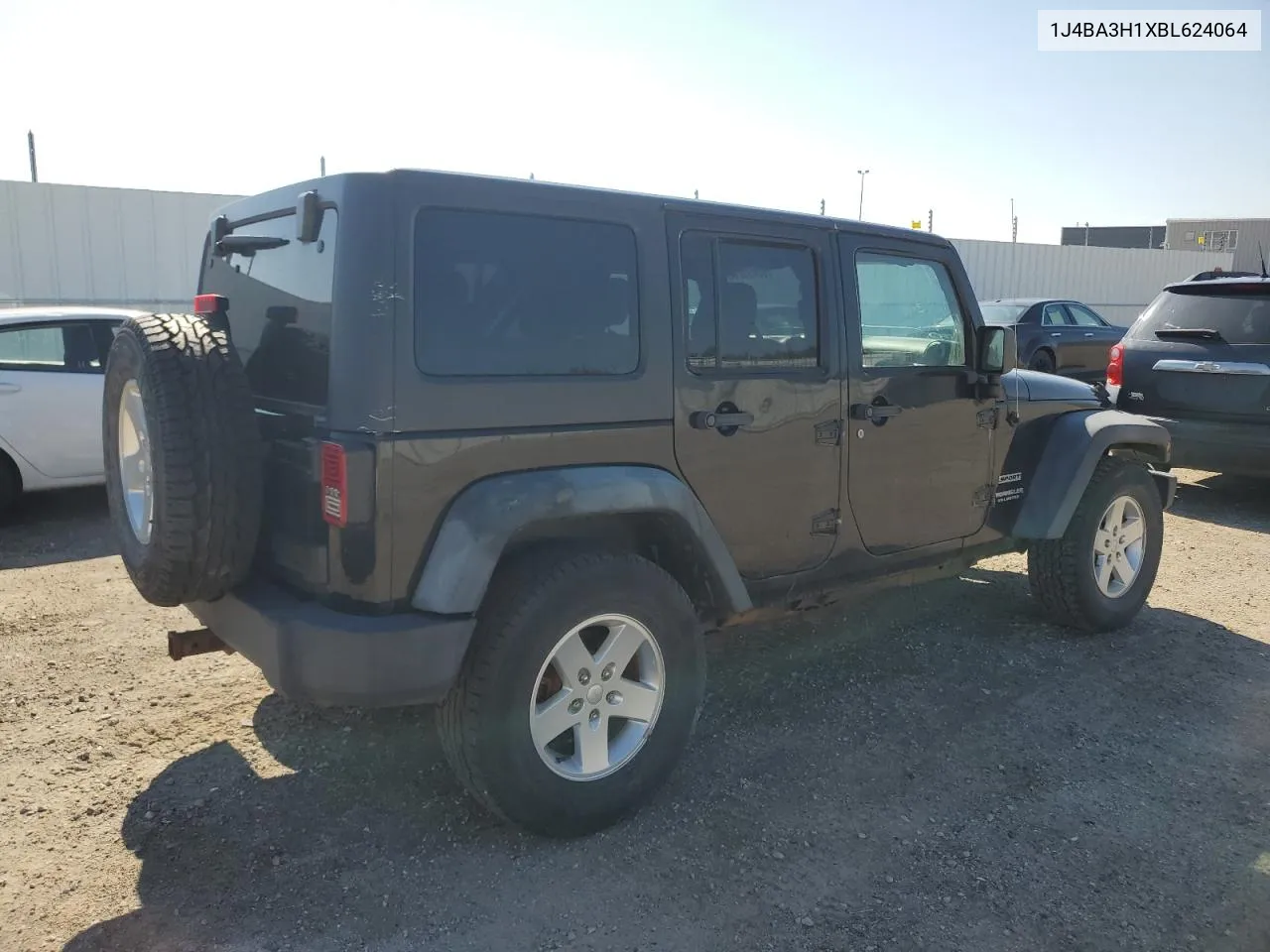 1J4BA3H1XBL624064 2011 Jeep Wrangler Unlimited Sport