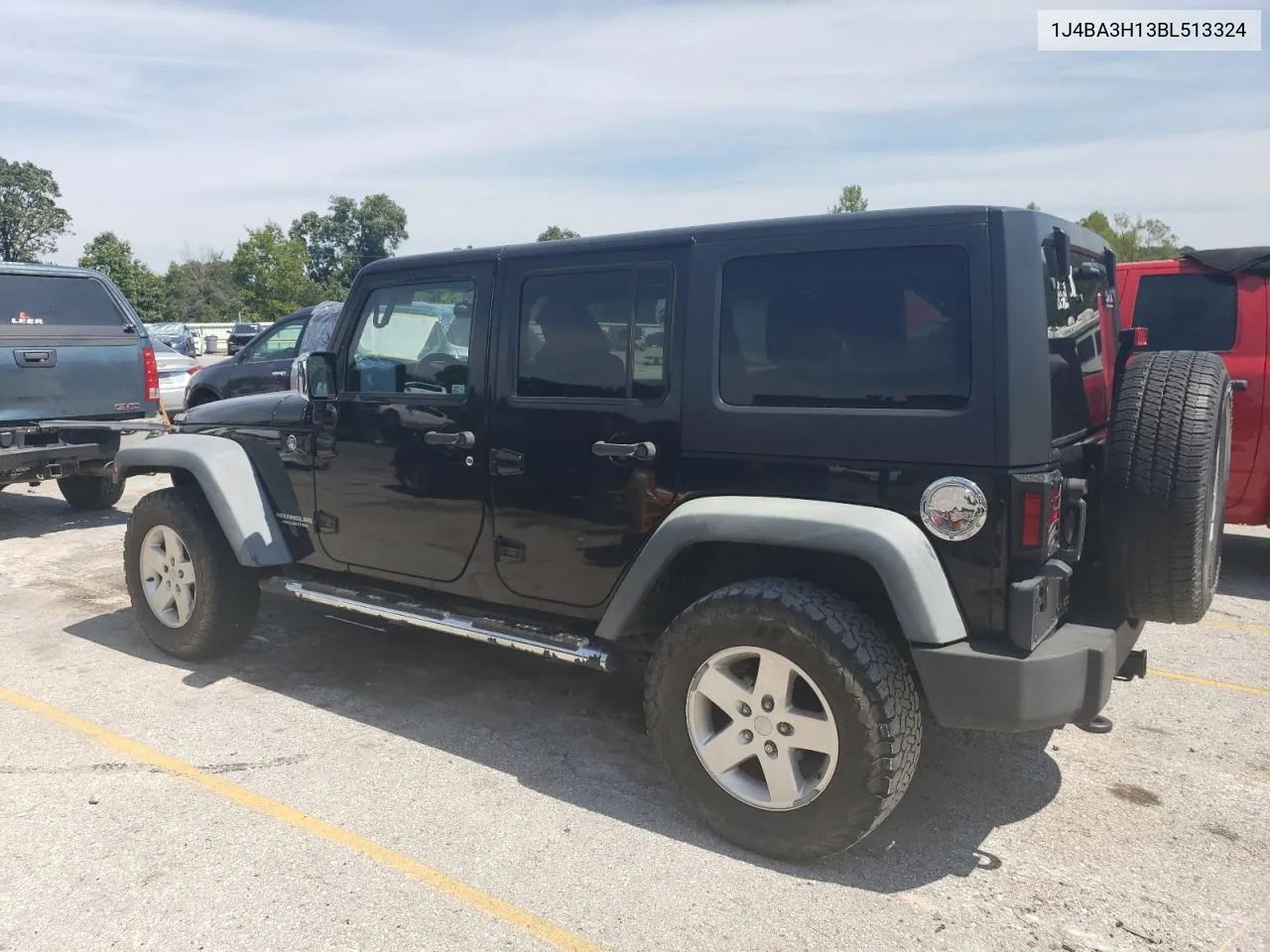 2011 Jeep Wrangler Unlimited Sport VIN: 1J4BA3H13BL513324 Lot: 68810824