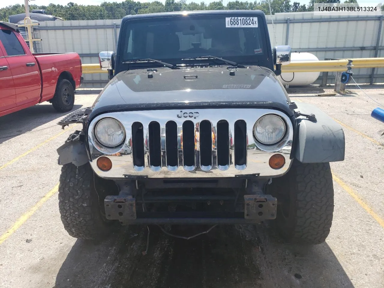 2011 Jeep Wrangler Unlimited Sport VIN: 1J4BA3H13BL513324 Lot: 68810824