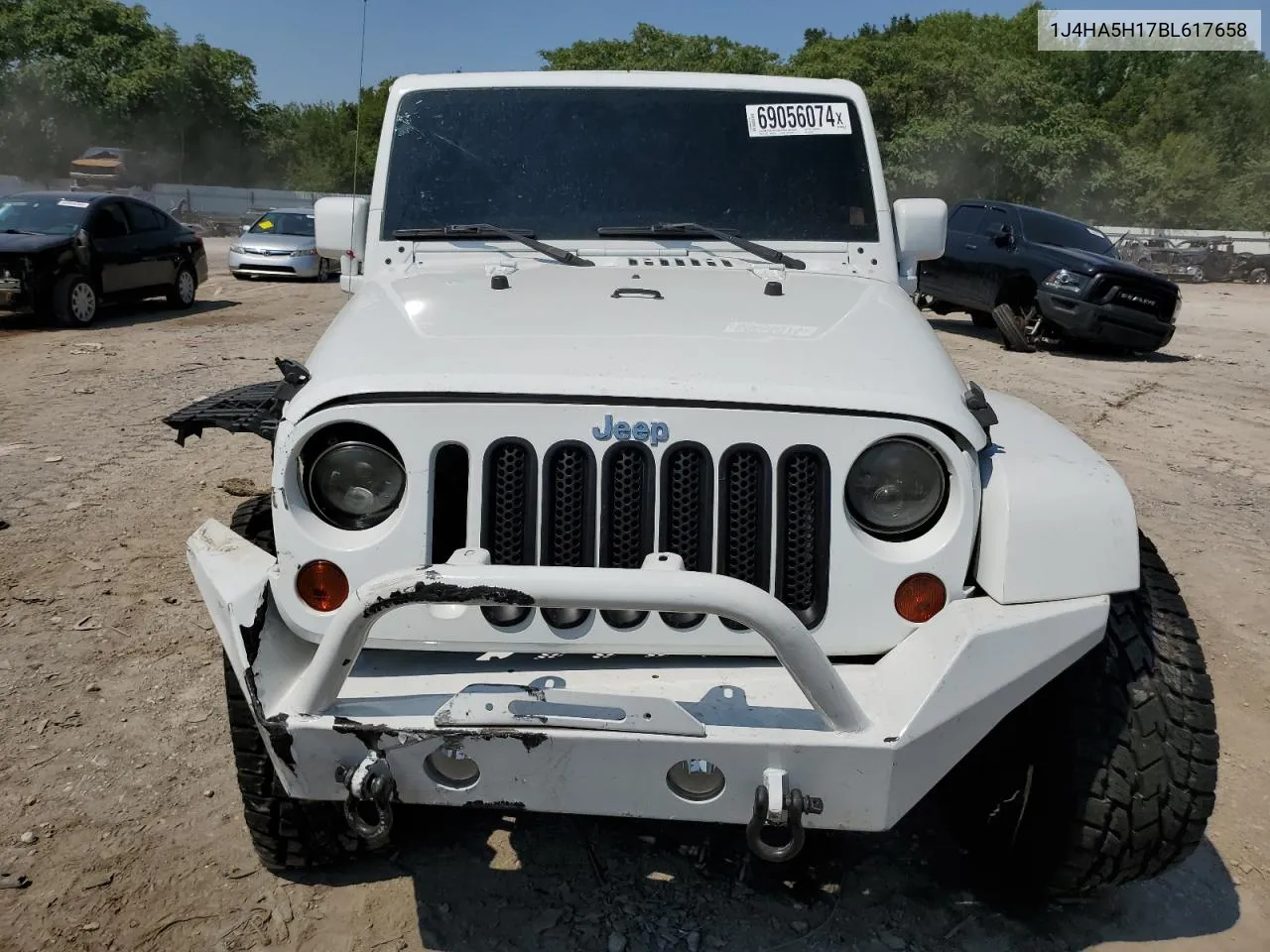 2011 Jeep Wrangler Unlimited Sahara VIN: 1J4HA5H17BL617658 Lot: 69056074