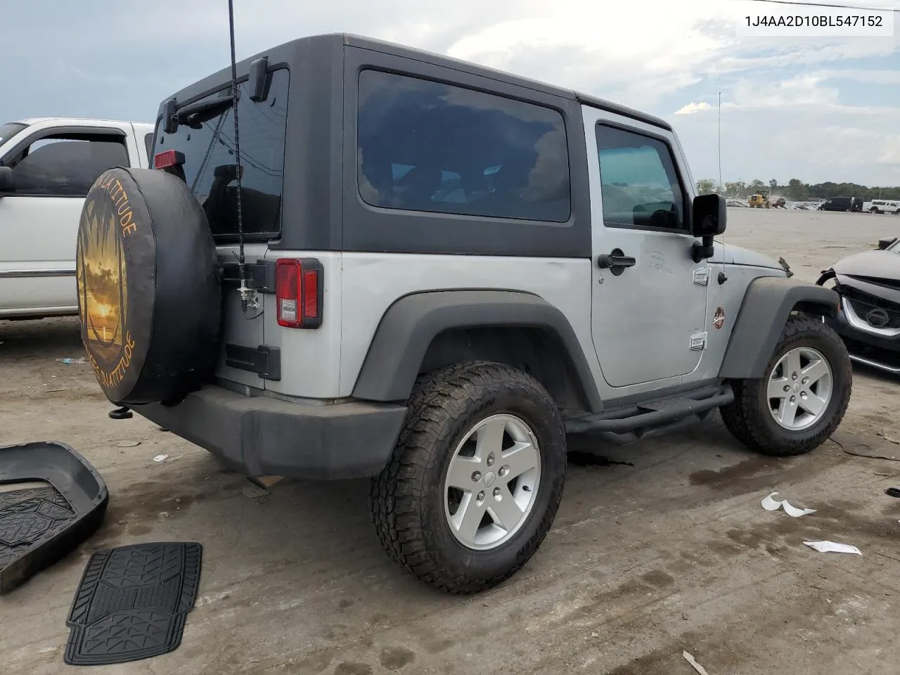 2011 Jeep Wrangler Sport VIN: 1J4AA2D10BL547152 Lot: 69325314