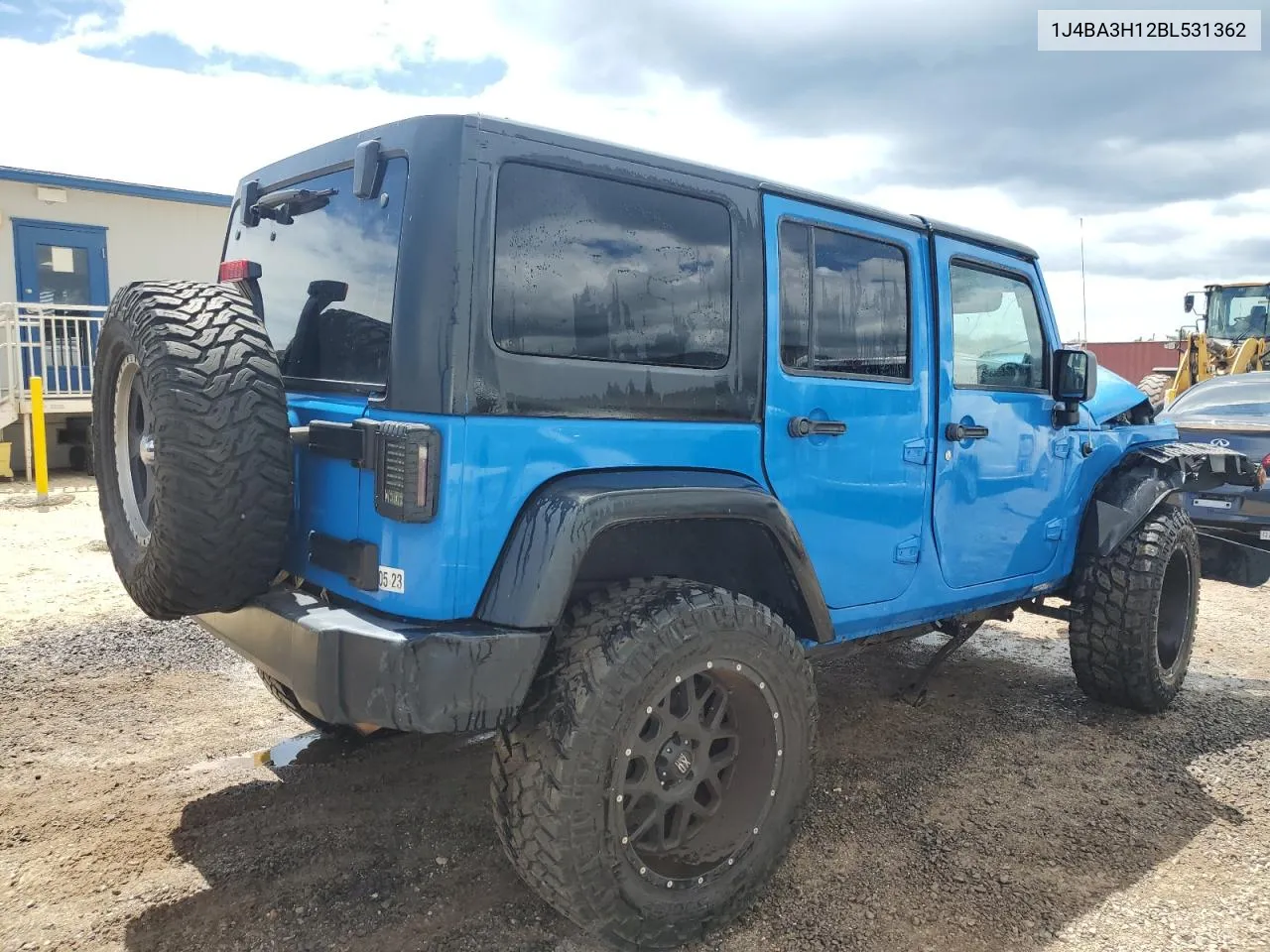 2011 Jeep Wrangler Unlimited Sport VIN: 1J4BA3H12BL531362 Lot: 69460984