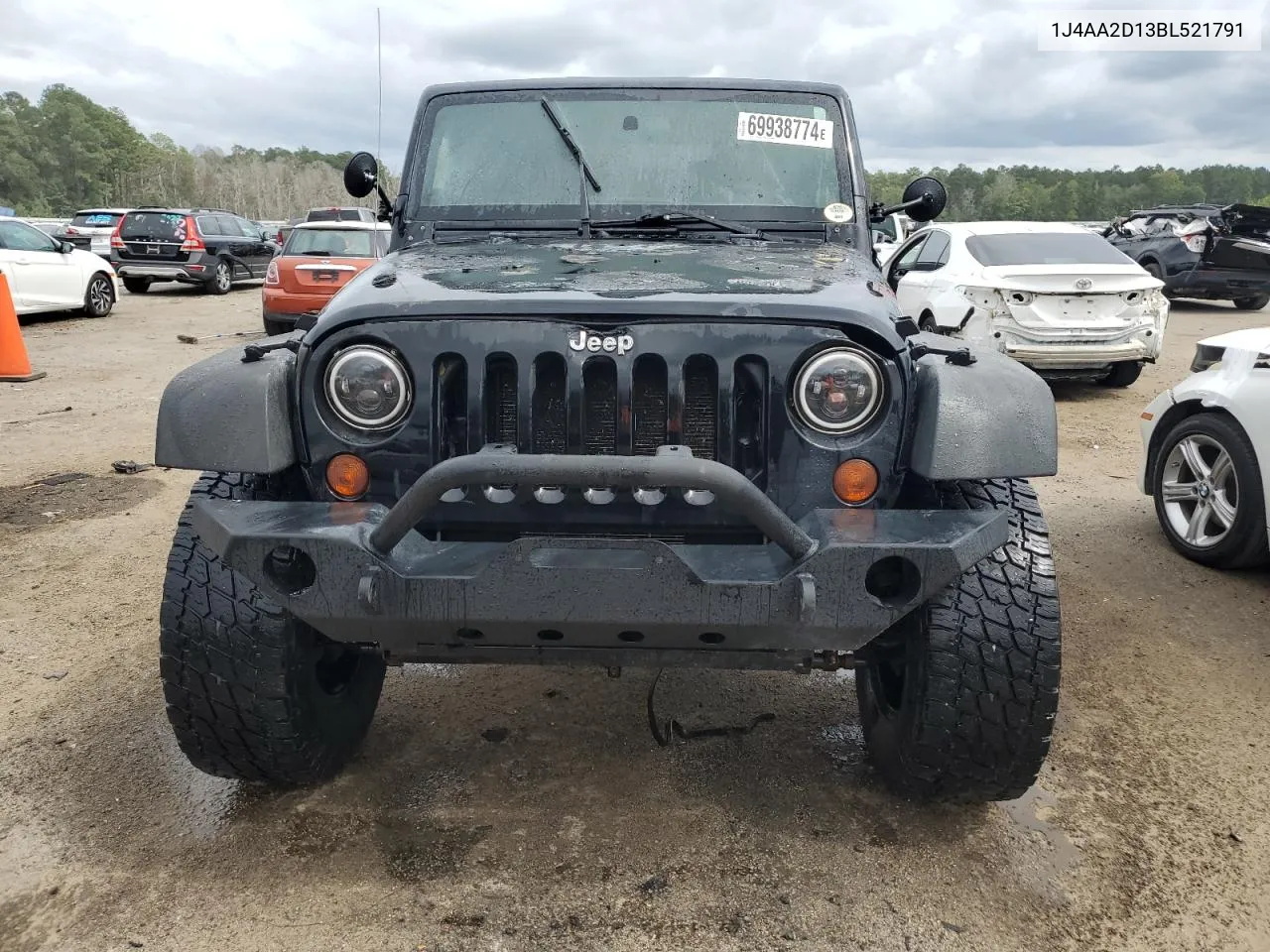 2011 Jeep Wrangler Sport VIN: 1J4AA2D13BL521791 Lot: 69938774