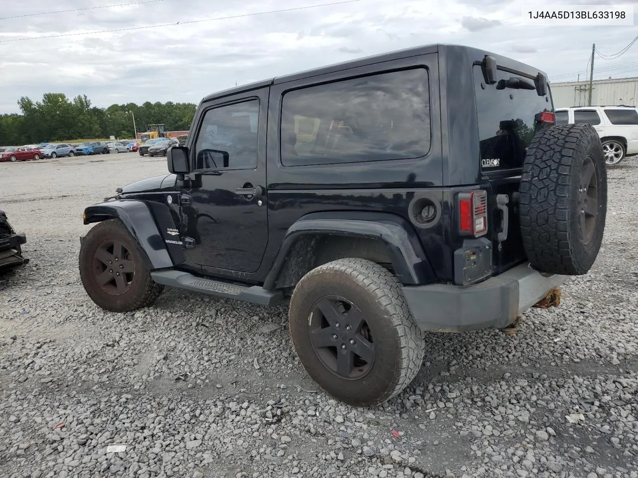 1J4AA5D13BL633198 2011 Jeep Wrangler Sahara