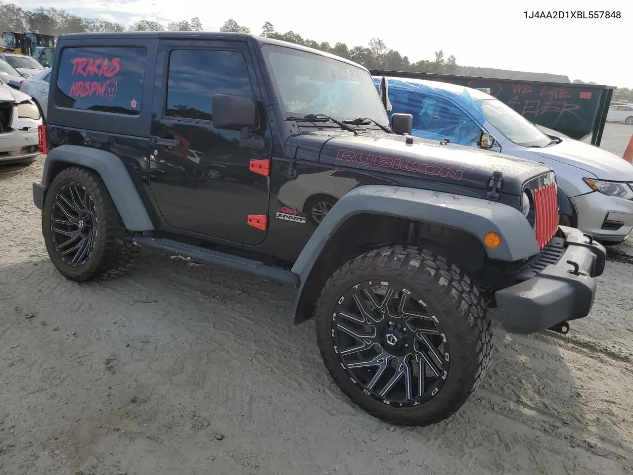 1J4AA2D1XBL557848 2011 Jeep Wrangler Sport