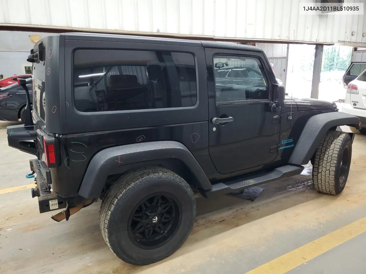 1J4AA2D11BL510935 2011 Jeep Wrangler Sport