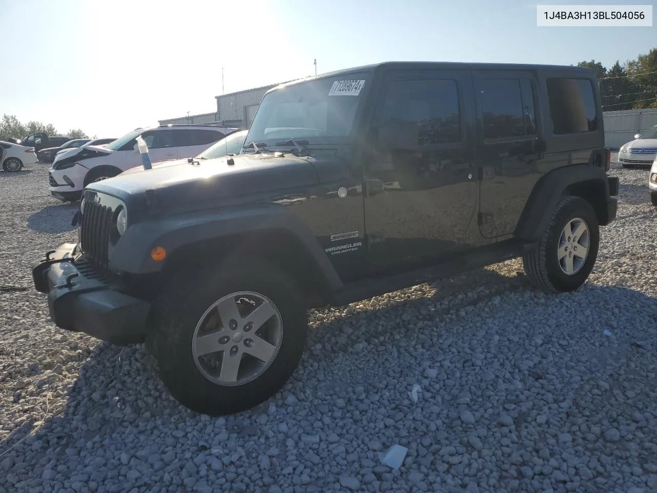 2011 Jeep Wrangler Unlimited Sport VIN: 1J4BA3H13BL504056 Lot: 71289674