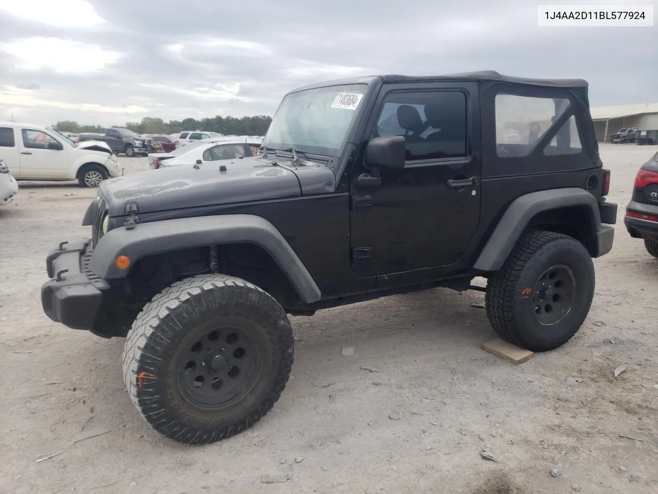 2011 Jeep Wrangler Sport VIN: 1J4AA2D11BL577924 Lot: 71403684