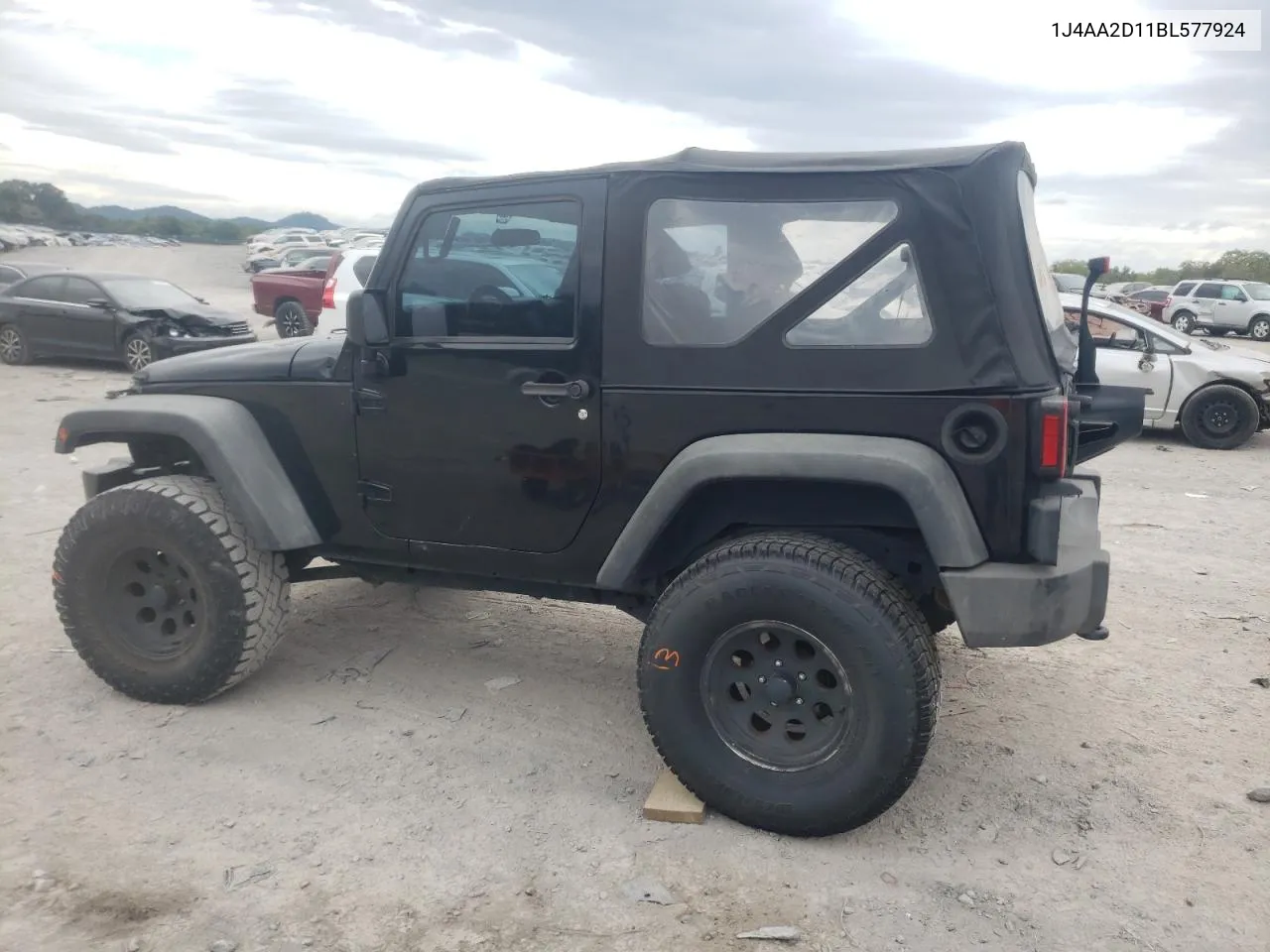 1J4AA2D11BL577924 2011 Jeep Wrangler Sport