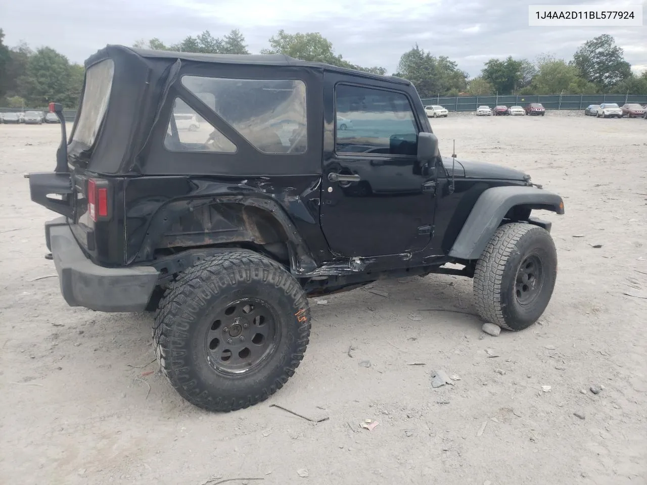 2011 Jeep Wrangler Sport VIN: 1J4AA2D11BL577924 Lot: 71403684