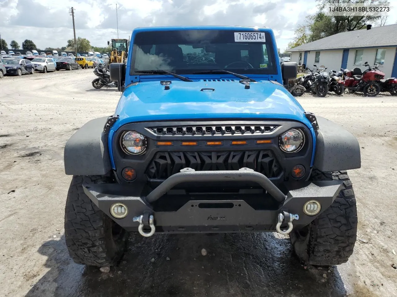 2011 Jeep Wrangler Unlimited Sport VIN: 1J4BA3H18BL532273 Lot: 71606574