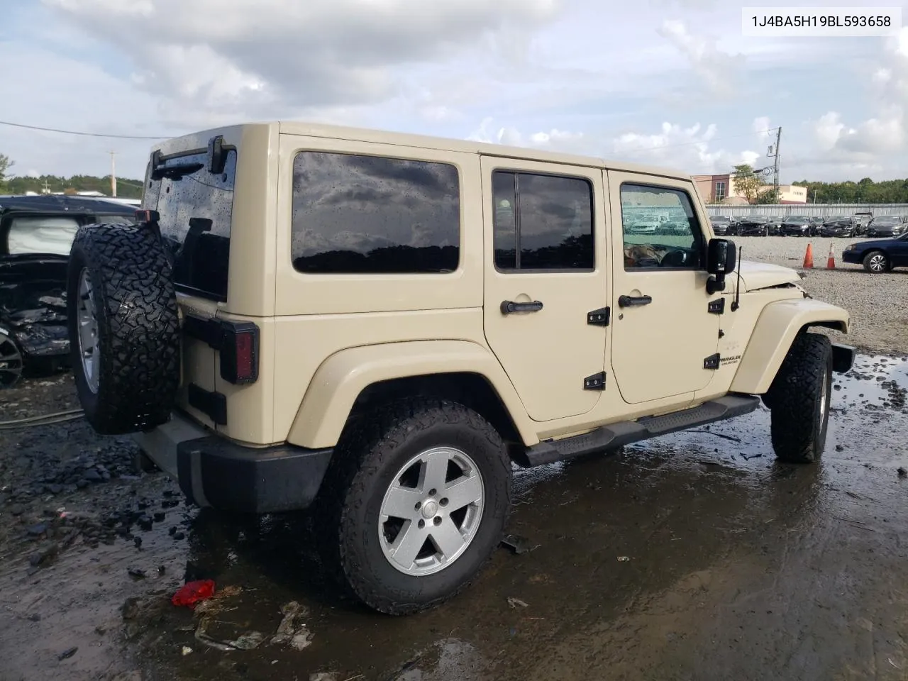 2011 Jeep Wrangler Unlimited Sahara VIN: 1J4BA5H19BL593658 Lot: 71947684