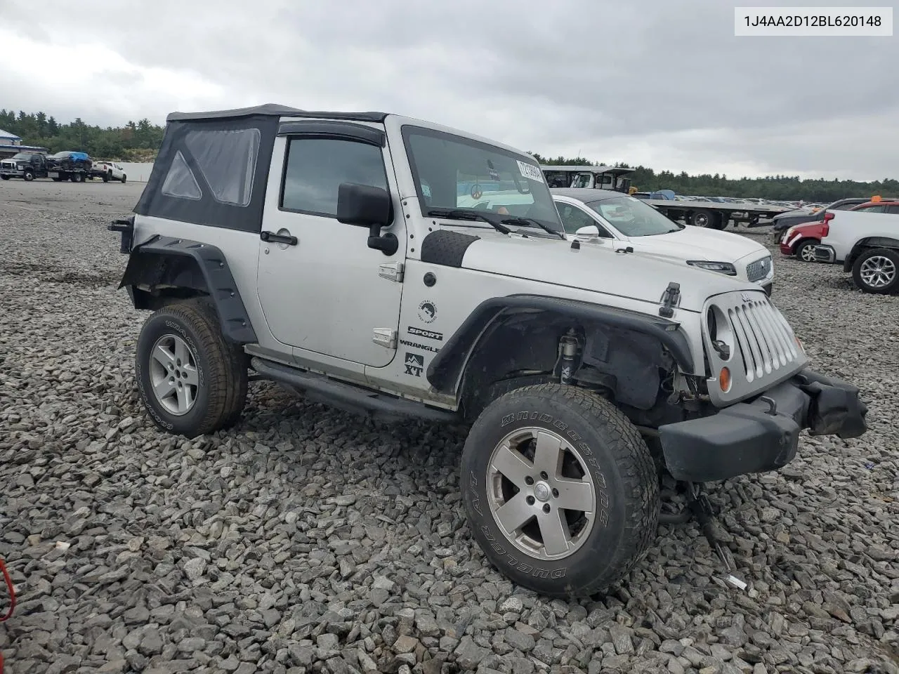 1J4AA2D12BL620148 2011 Jeep Wrangler Sport