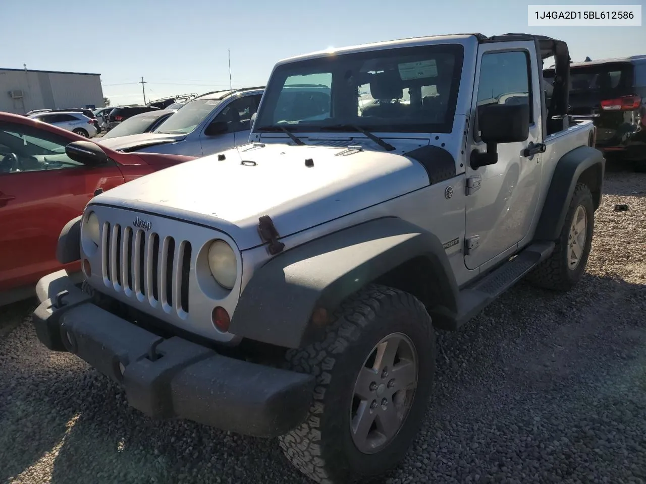 2011 Jeep Wrangler Sport VIN: 1J4GA2D15BL612586 Lot: 72235944