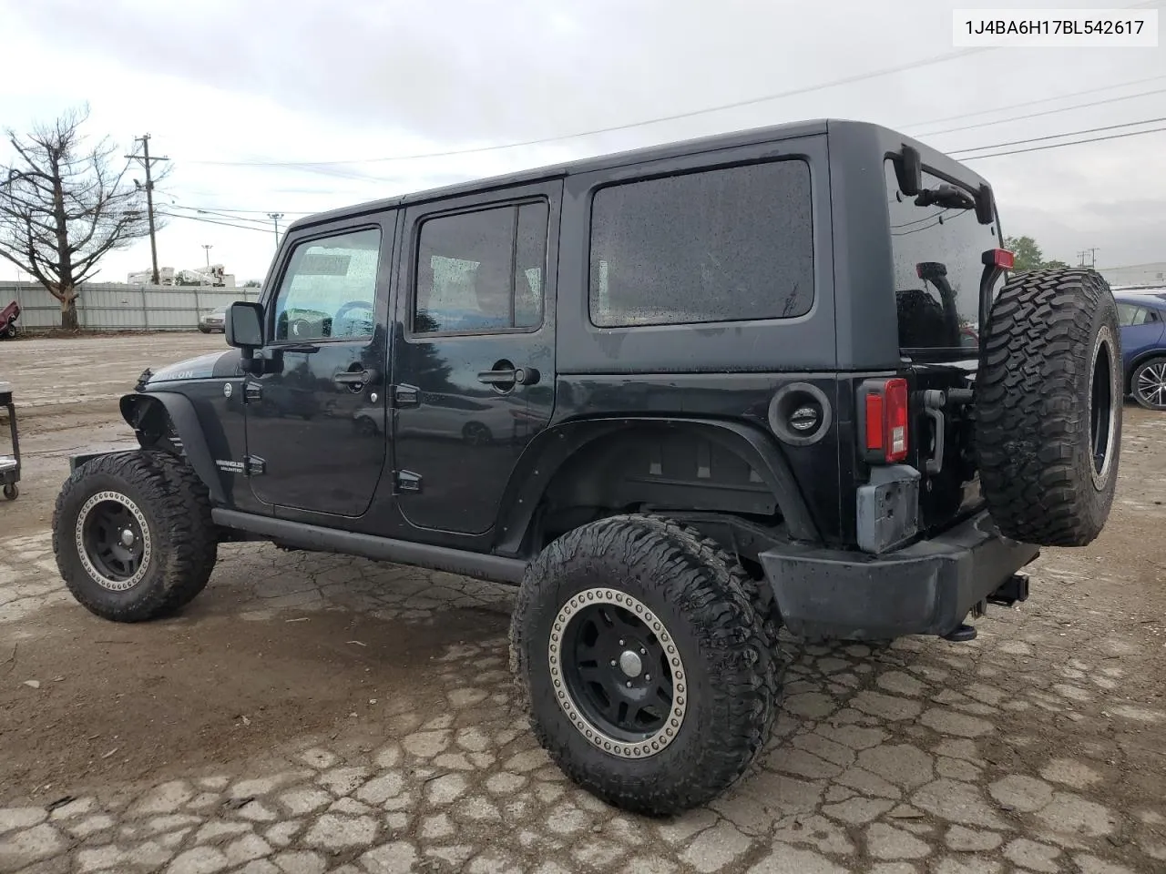 1J4BA6H17BL542617 2011 Jeep Wrangler Unlimited Rubicon