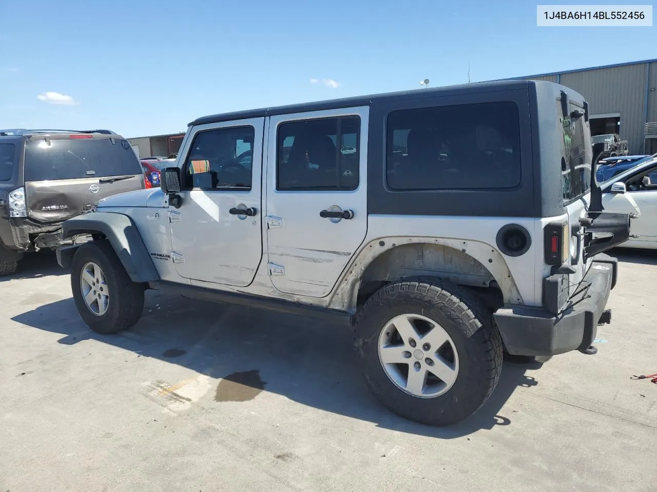 2011 Jeep Wrangler Unlimited Rubicon VIN: 1J4BA6H14BL552456 Lot: 72575514