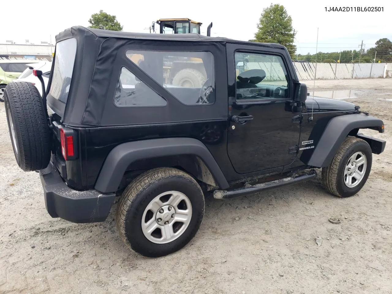 2011 Jeep Wrangler Sport VIN: 1J4AA2D11BL602501 Lot: 73010384