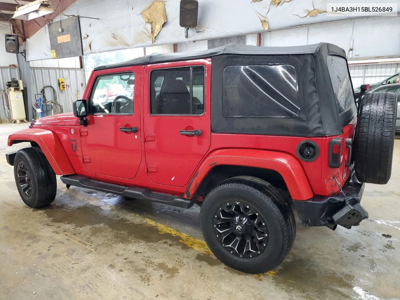 2011 Jeep Wrangler Unlimited Sport VIN: 1J4BA3H15BL526849 Lot: 73167224