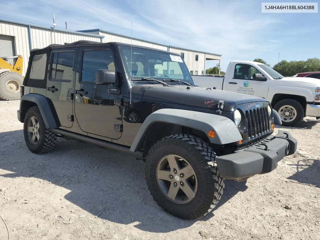 2011 Jeep Wrangler Unlimited Rubicon VIN: 1J4HA6H18BL604388 Lot: 73277184