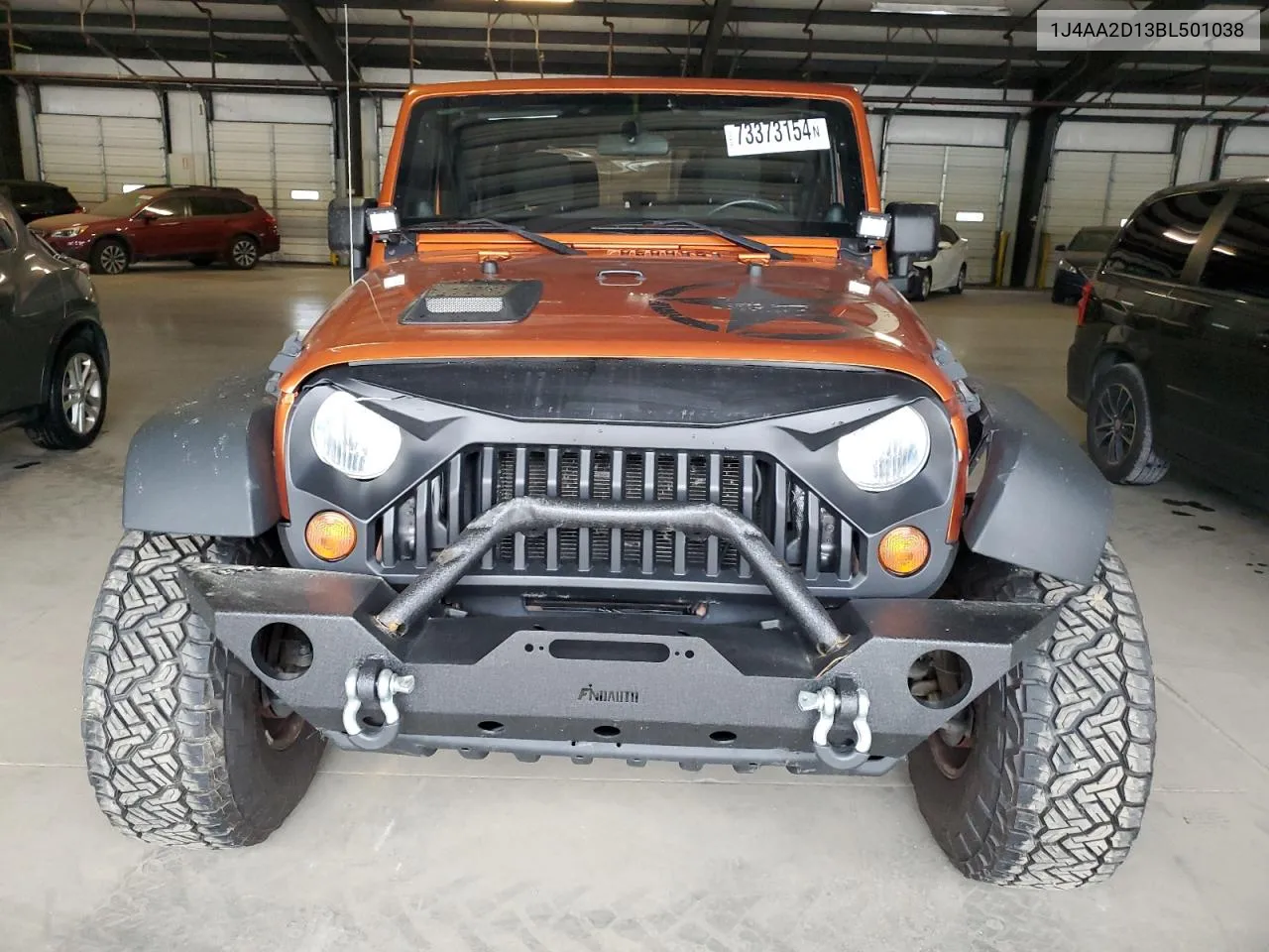 2011 Jeep Wrangler Sport VIN: 1J4AA2D13BL501038 Lot: 73373154