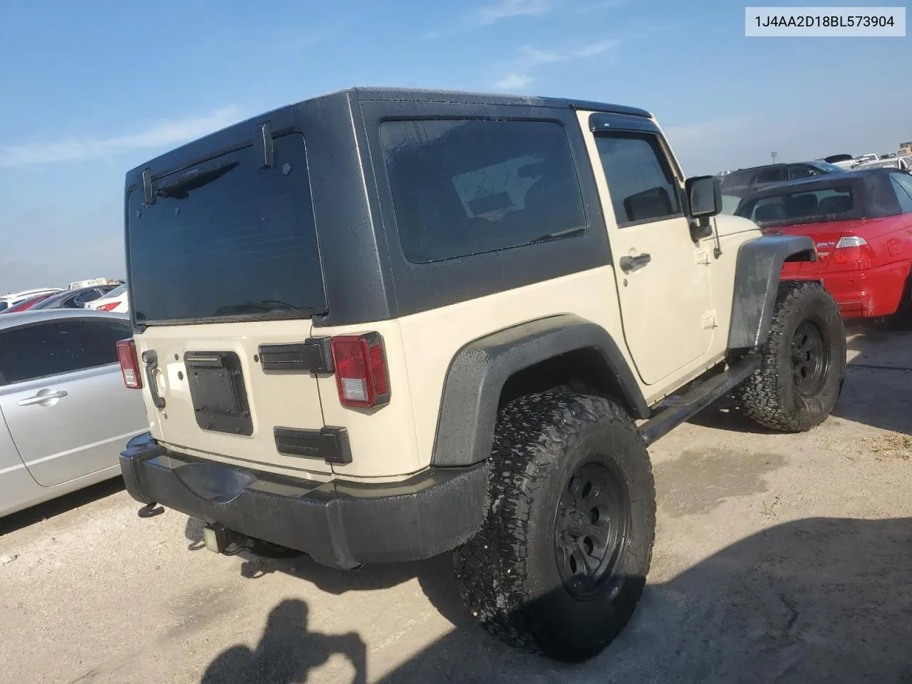 1J4AA2D18BL573904 2011 Jeep Wrangler Sport