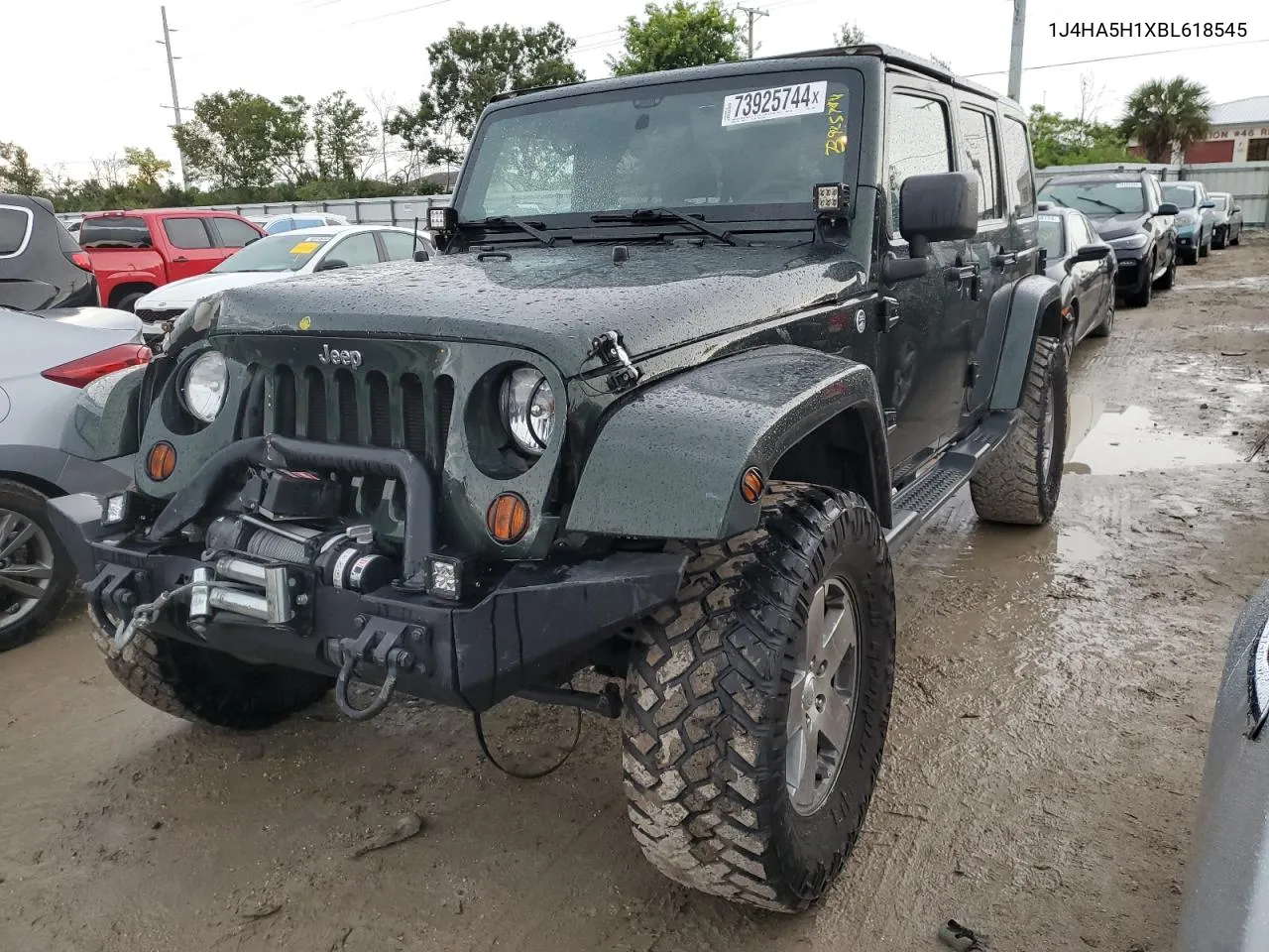 2011 Jeep Wrangler Unlimited Sahara VIN: 1J4HA5H1XBL618545 Lot: 73925744