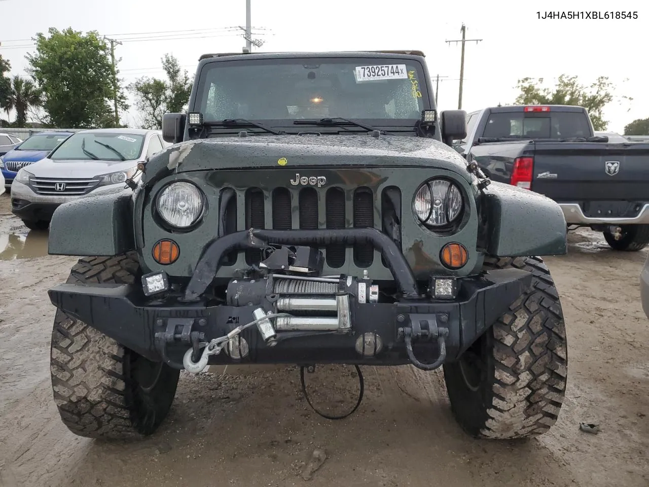 2011 Jeep Wrangler Unlimited Sahara VIN: 1J4HA5H1XBL618545 Lot: 73925744